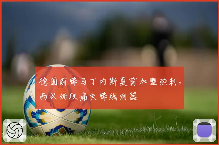 德国前锋马丁内斯夏窗加盟热刺,西汉姆联痛失锋线利器